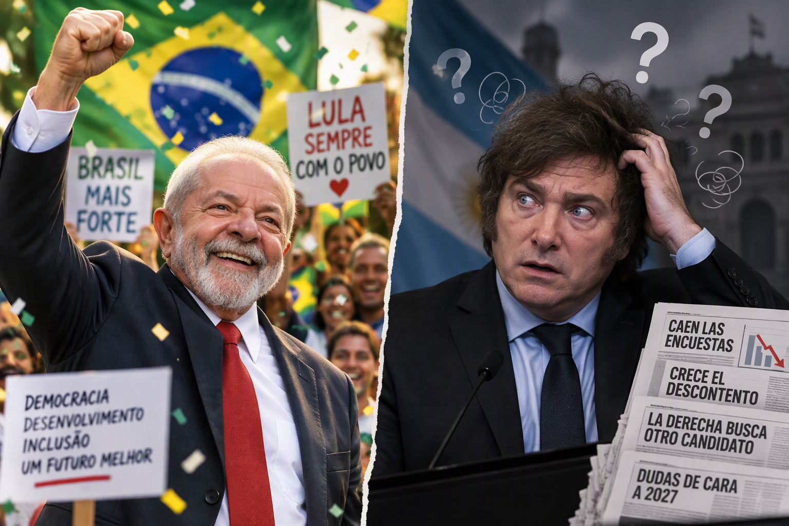 Milei, Lula y las señales de un cambio de ciclo en la derecha regional